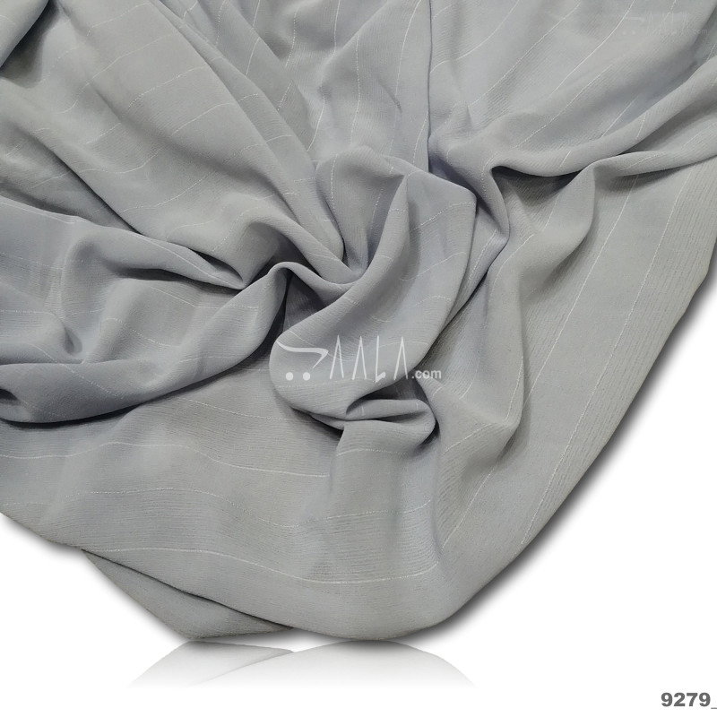 Marbella Double-Georgette Blend 58-Inches BLUE Per-Metre 