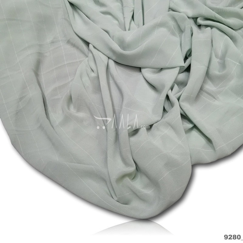 Marbella Double-Georgette Blend 58-Inches GREEN Per-Metre 