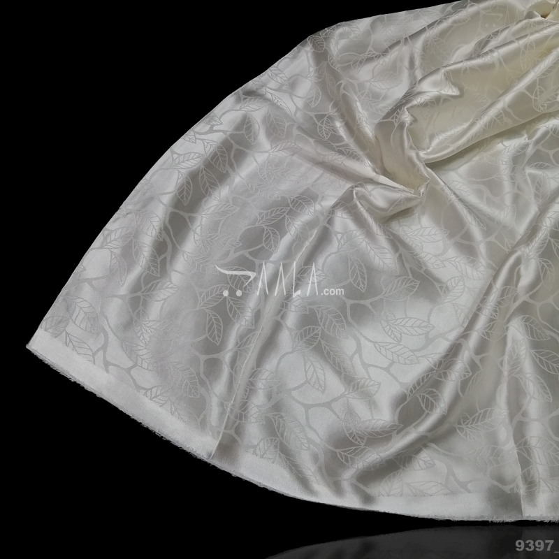 Jacquard-Gaji Silk Viscose 44-Inches DYEABLE Per-Metre 
