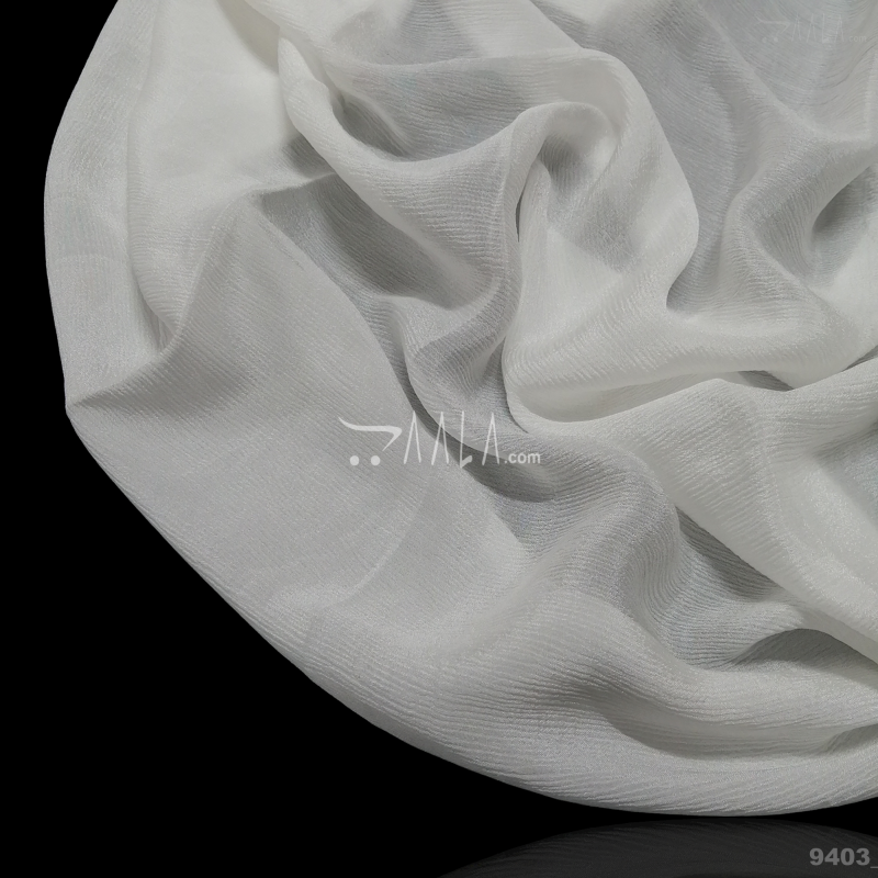 Chinon Crepe Viscose 44-Inches DYEABLE Per-Metre 