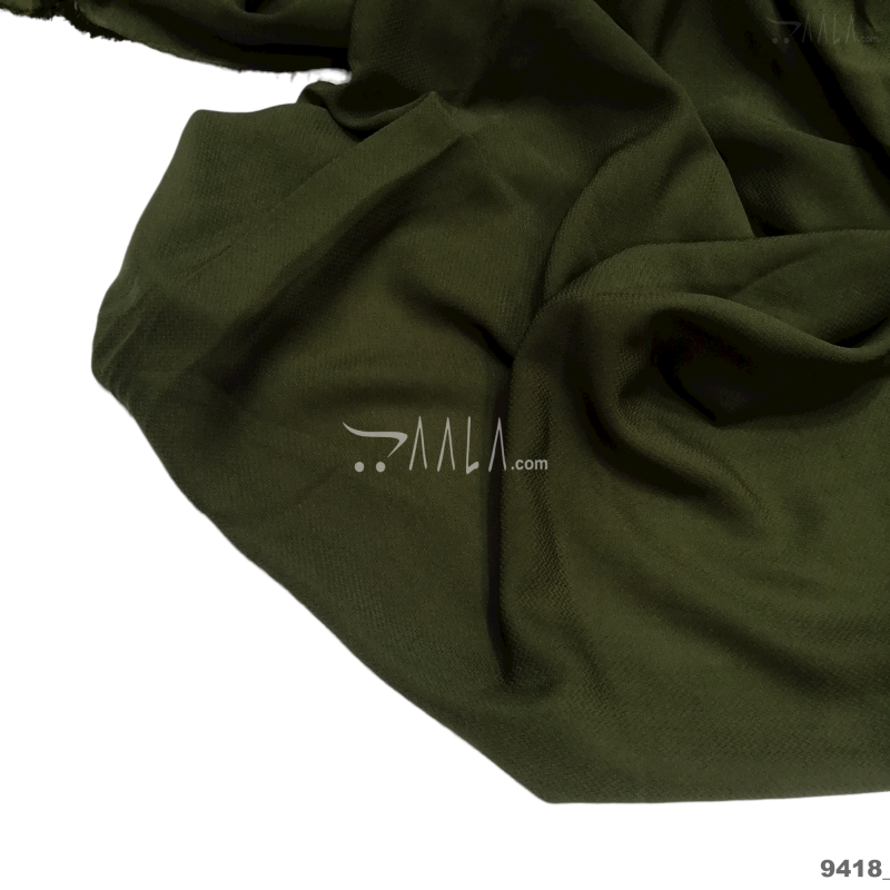 Bugatti Double-Georgette Blend 58-Inches GREEN Per-Metre 