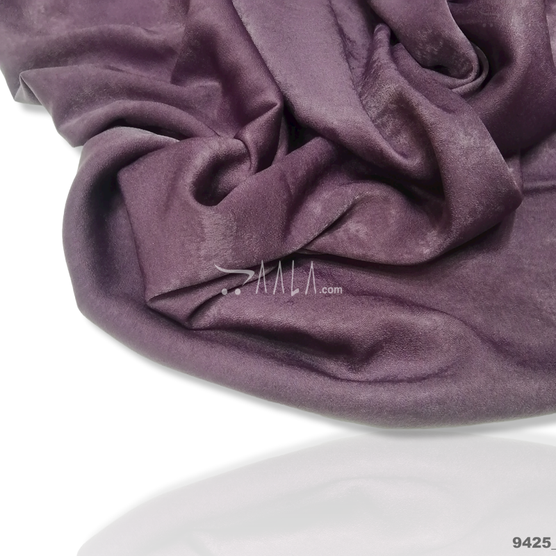 Dove-Plain Velvet Blend 58-Inches PURPLE Per-Metre 