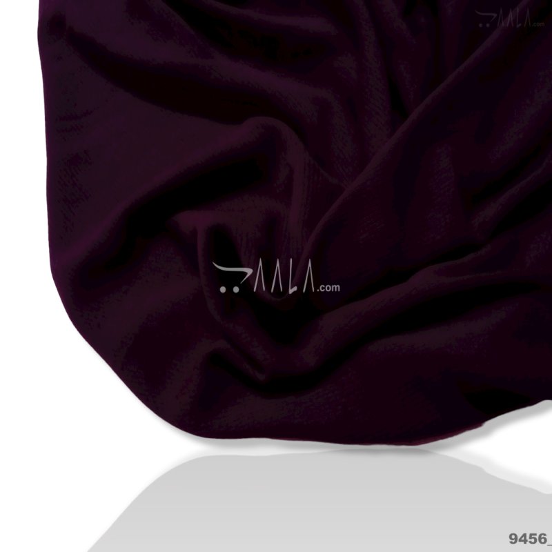 Custard Double-Georgette Blend 58-Inches WINE Per-Metre 