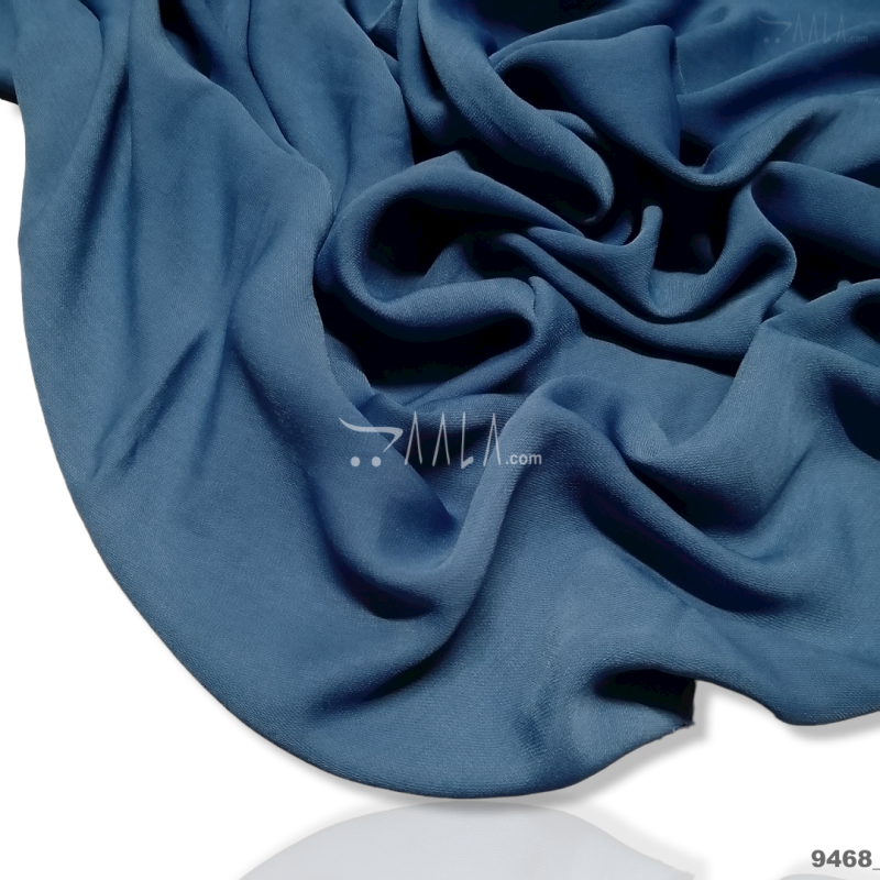 Moscow Double-Georgette Blend 58-Inches BLUE Per-Metre