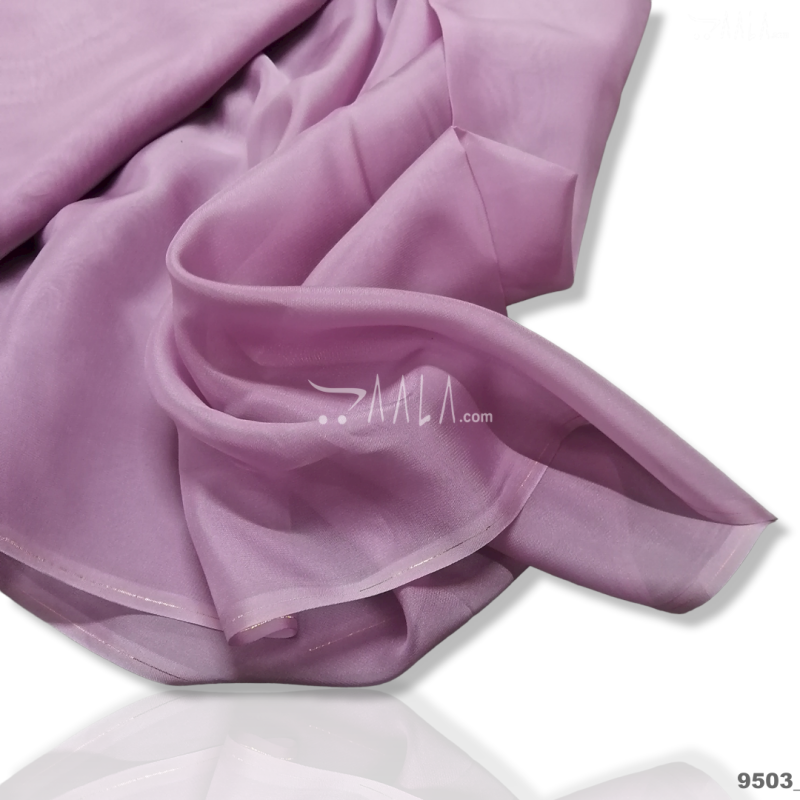 Crispy Organza Blend 44-Inches PINK Per-Metre 