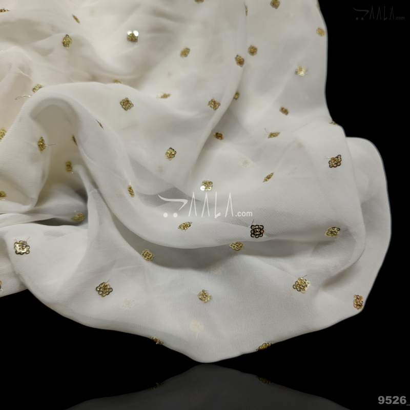 Booty Georgette Viscose 44-Inches DYEABLE Per-Metre 