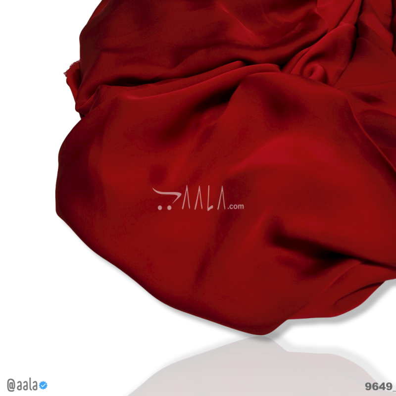 Nutella Silk Blend 44-Inches RED Per-Metre