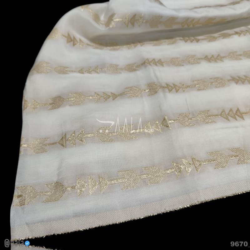 Banarsi-Dola Silk Viscose 44-Inches DYEABLE Per-Metre 
