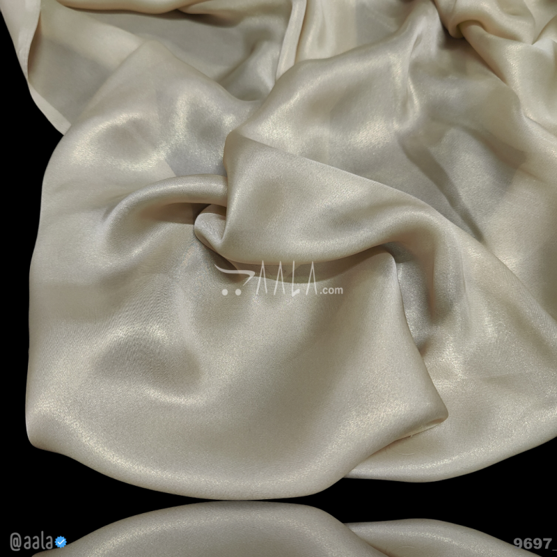 Shimmer Satin-Georgette Blend 44-Inches GOLD Per-Metre