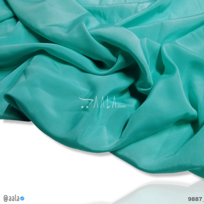 Tesla Silk Blend 44-Inches GREEN Per-Metre
