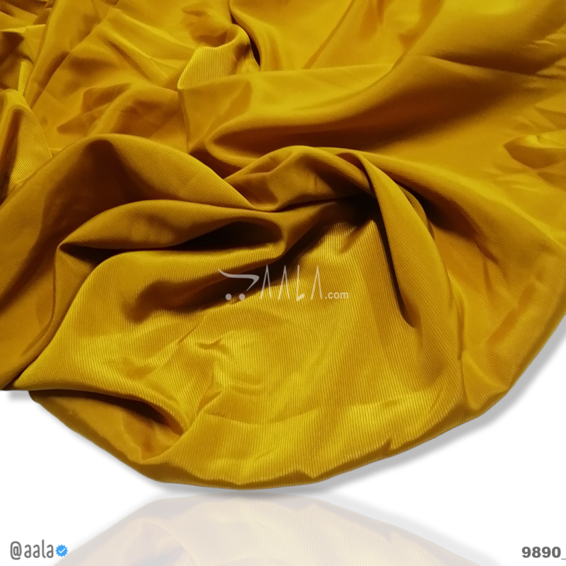 Tesla Silk Blend 44-Inches MUSTARD Per-Metre