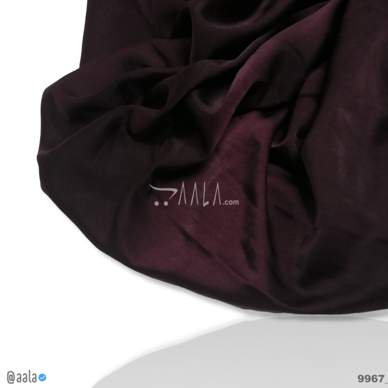 Mango Silk Blend 58-Inches WINE Per-Metre 