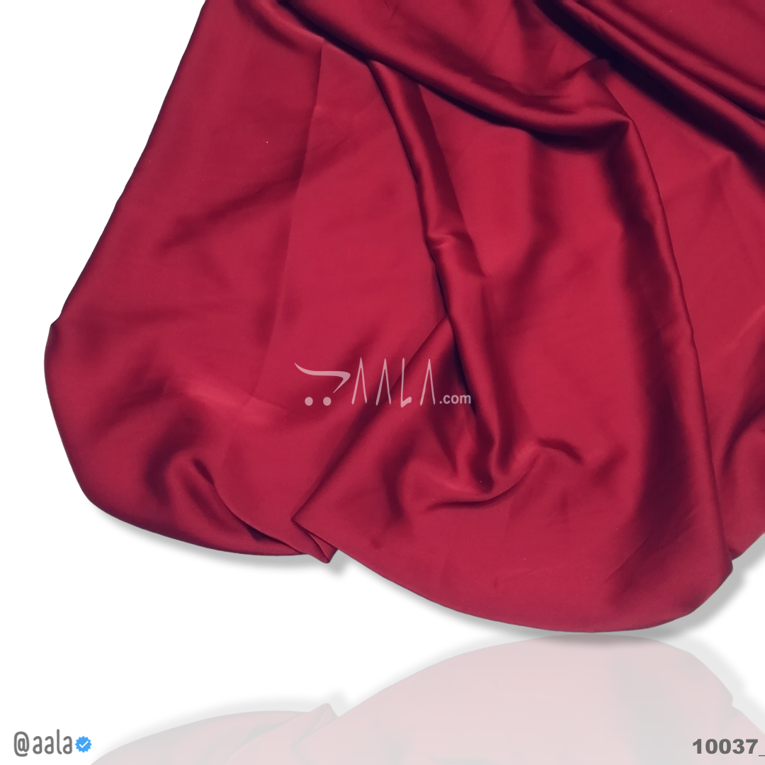 Zara Silk Blend 58-Inches MAROON Per-Metre #10037