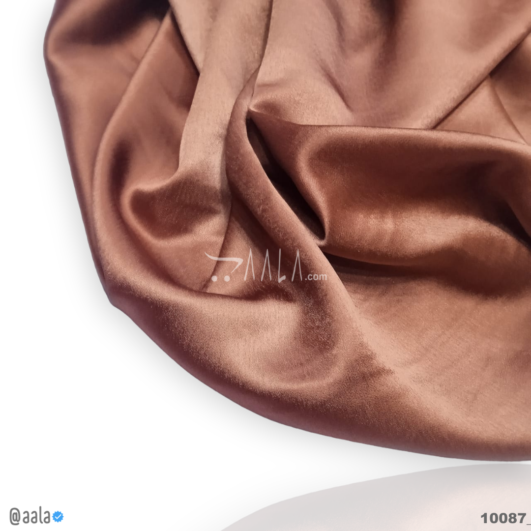 Mango Silk Blend 58-Inches CARROT Per-Metre 