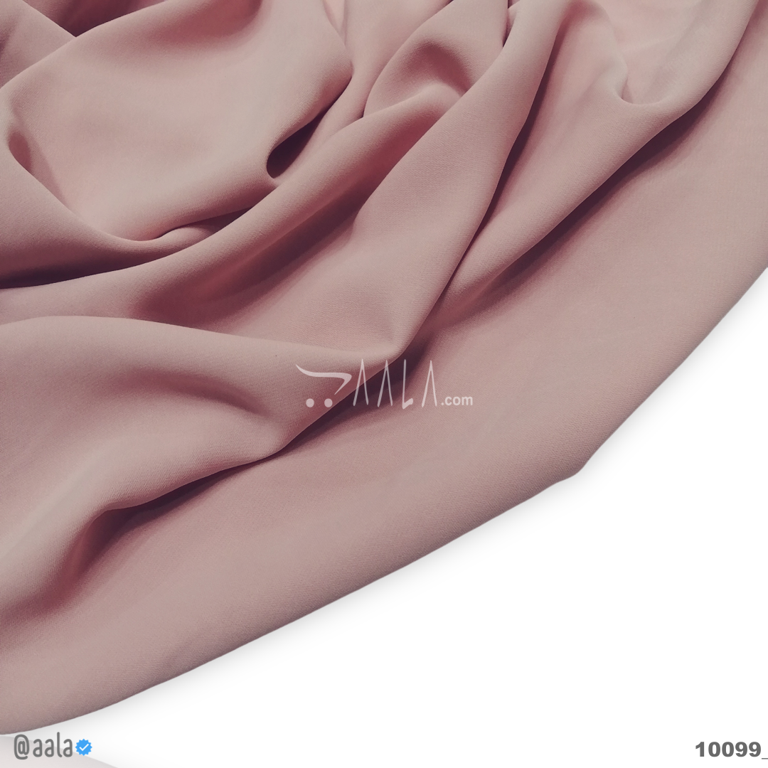 Supra Double-Georgette Blend 58-Inches PEACH Per-Metre 