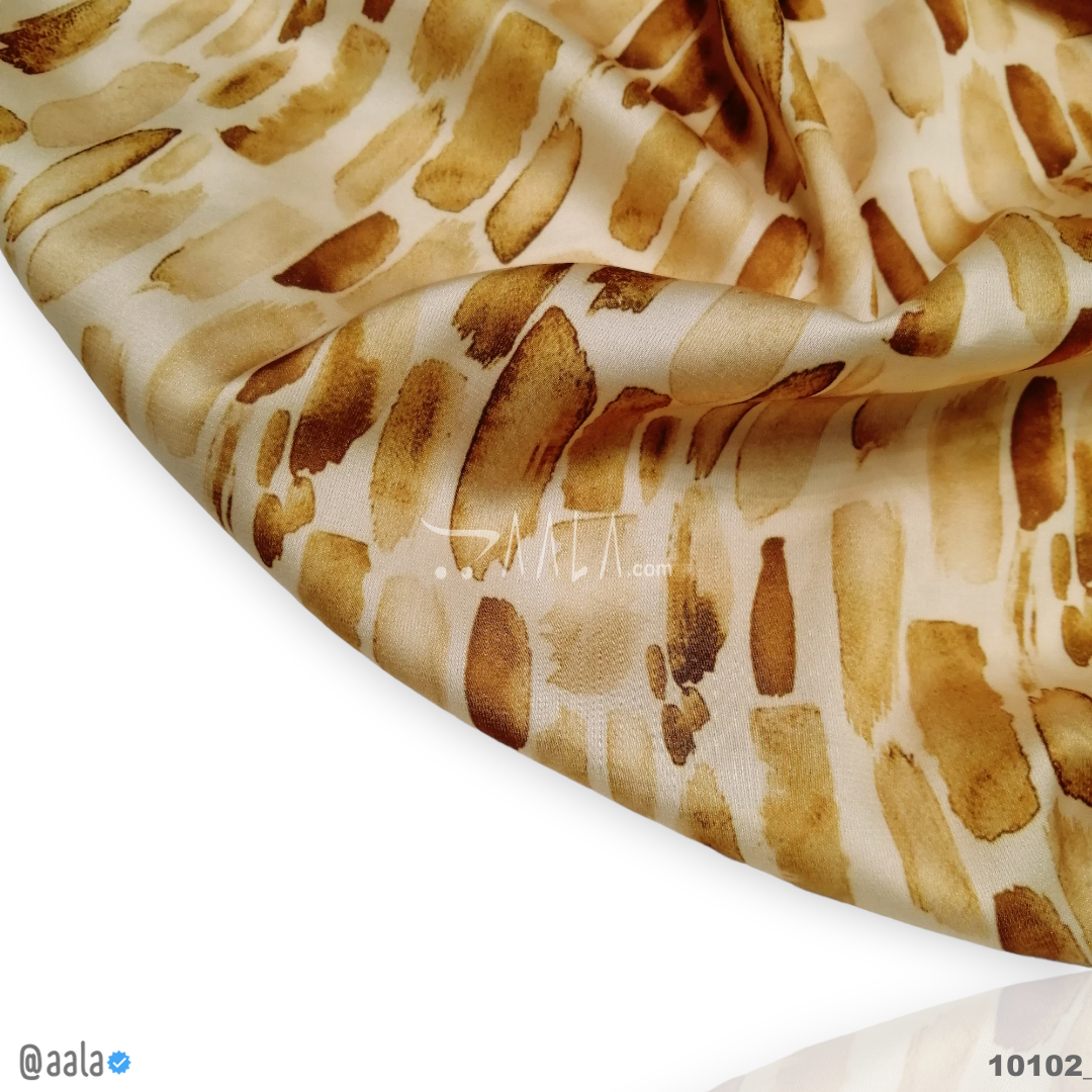 Printed-Lycra Silk Blend 58-Inches PRINTED Per-Metre 