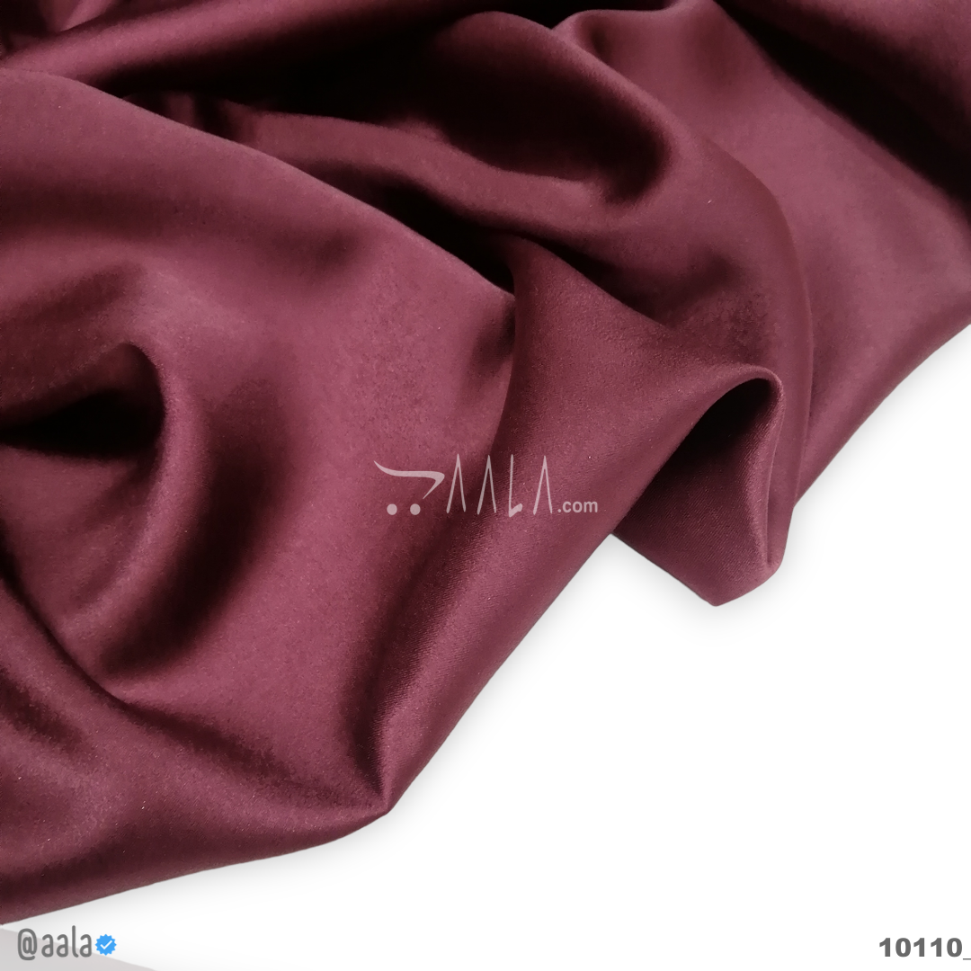 Mango Silk Blend 58-Inches MAROON Per-Metre 