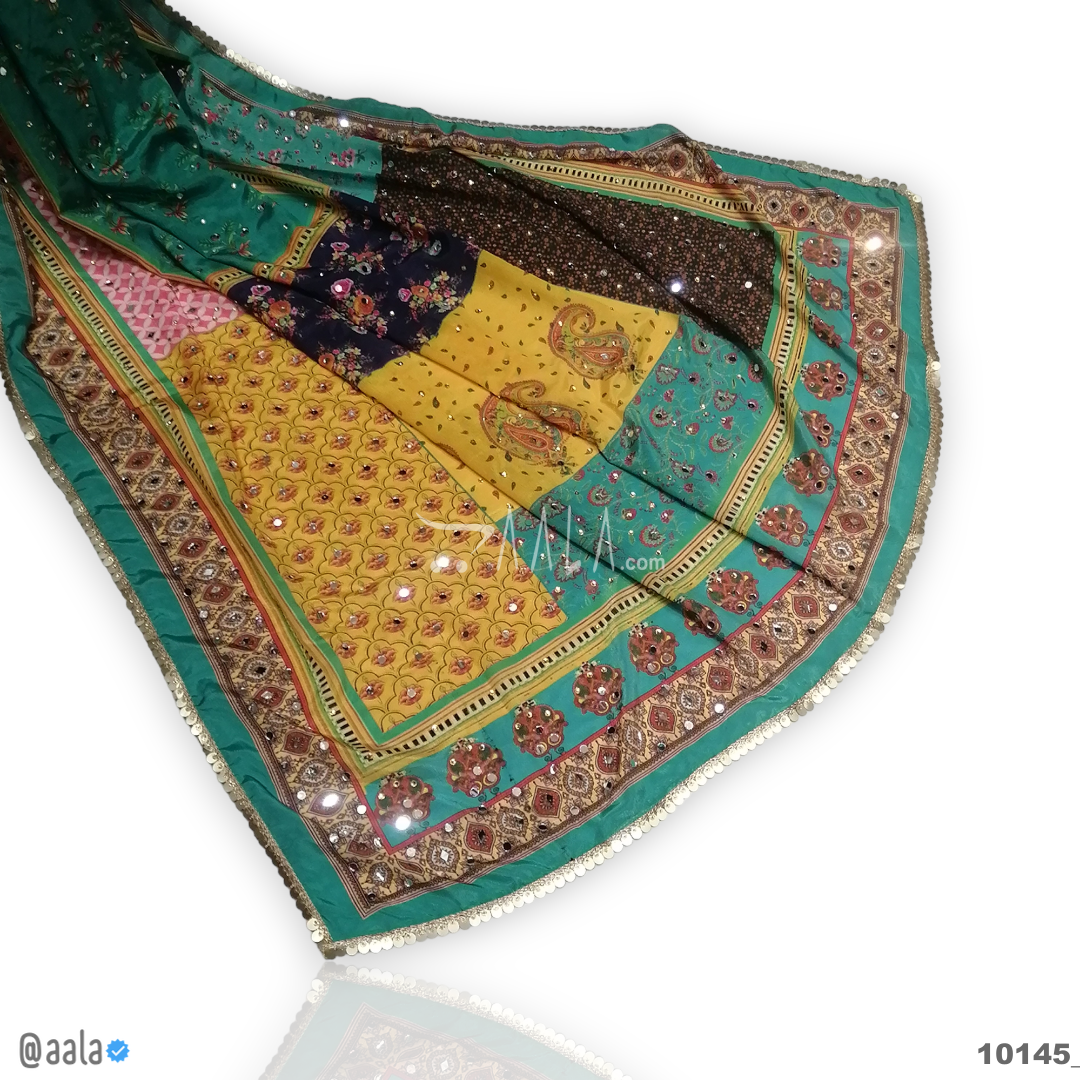 Pakistani Chinon Blend Dupatta-36-Inches PRINTED 2.25-Metres 