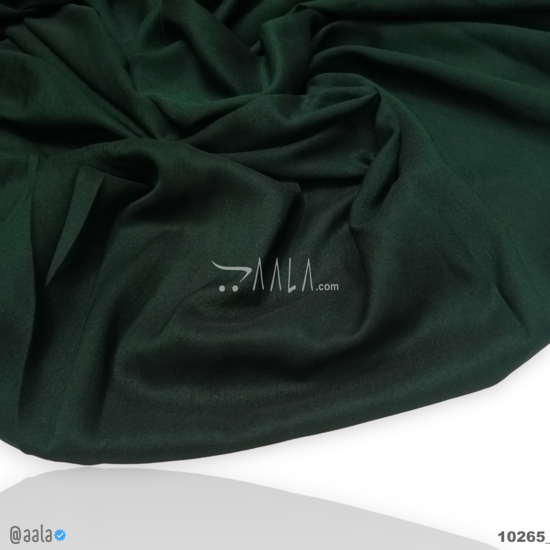 Luxe Silk Poly-ester 58-Inches GREEN Per-Metre #
10265