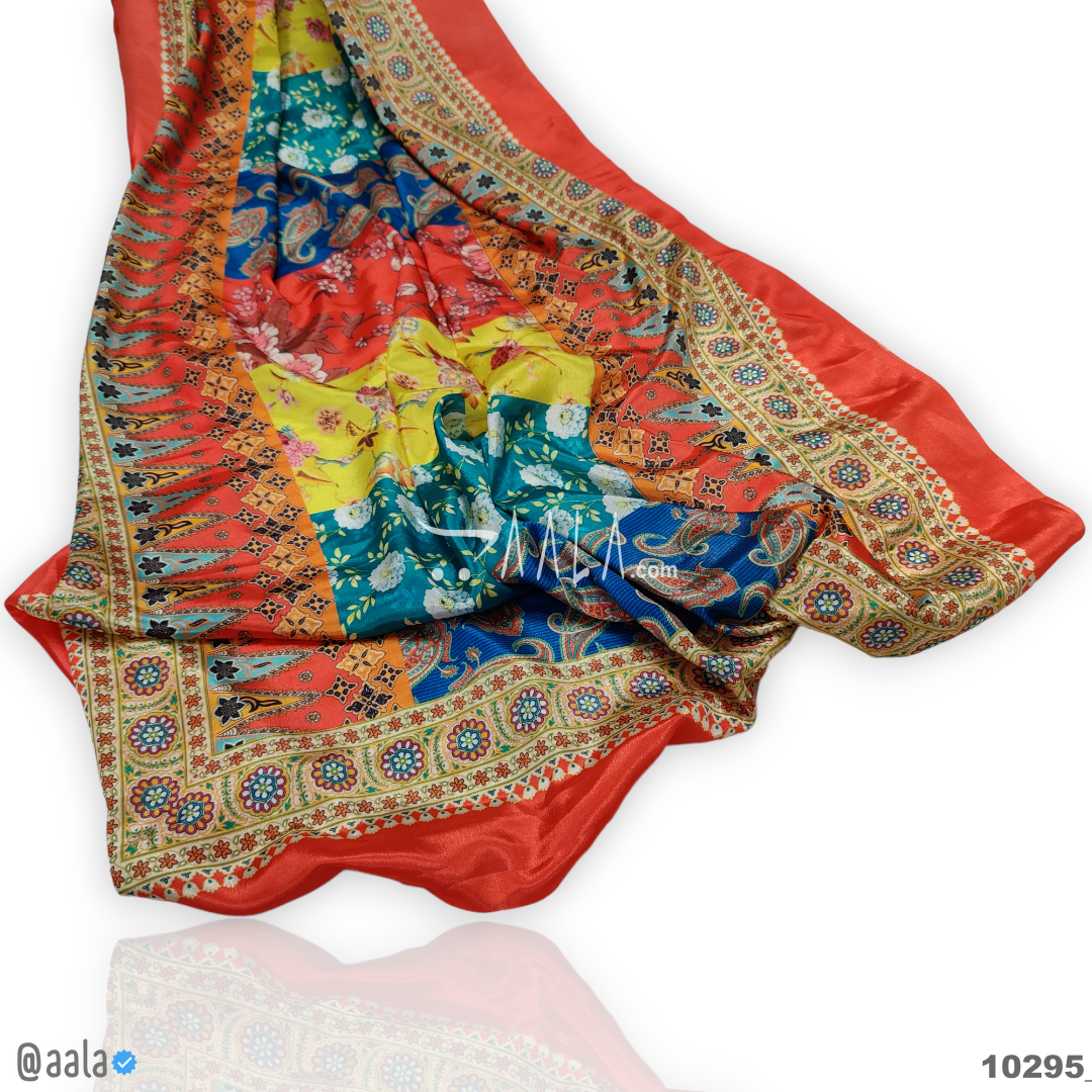 Pakistani Silk Poly-ester Dupatta-36-Inches PRINTED 2.25-Metres #10295