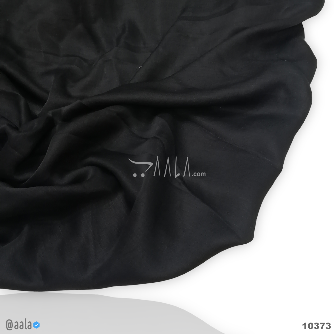Tobler Silk Poly-ester 44-Inches BLACK Per-Metre #10373