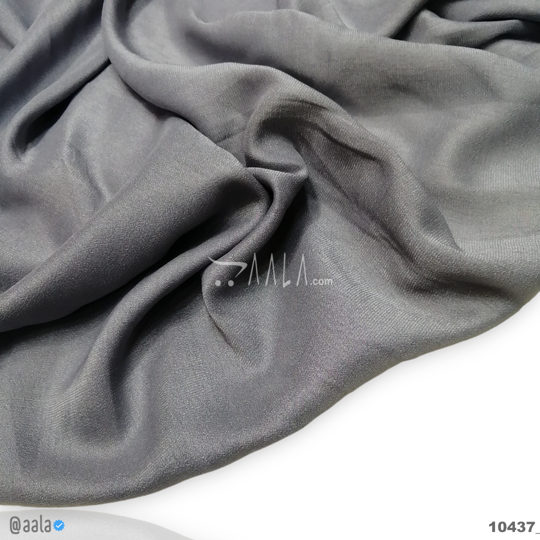Luxe Silk Poly-ester 58-Inches GREY Per-Metre #
10437