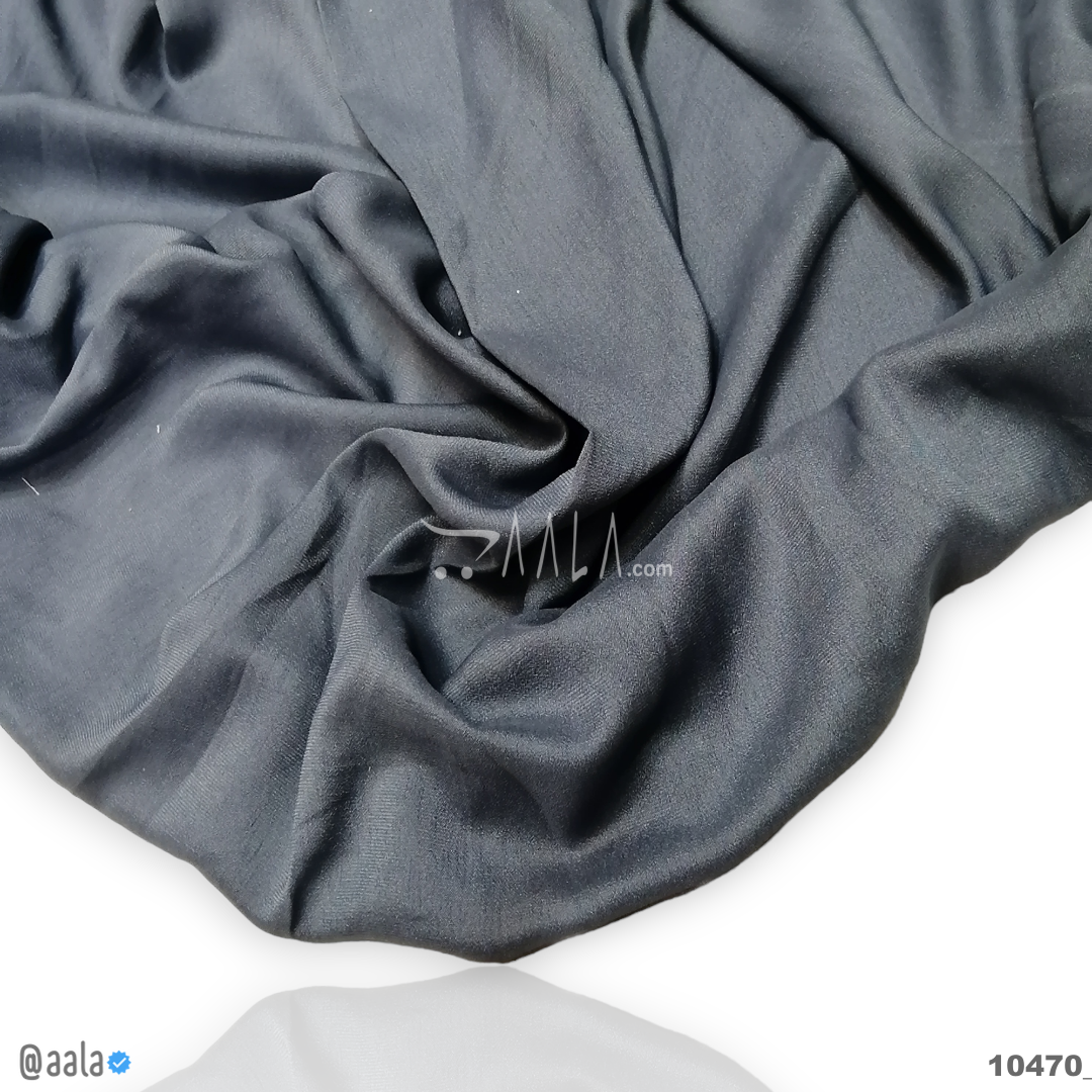 Luxe Silk Poly-ester 58-Inches GREY Per-Metre #10470