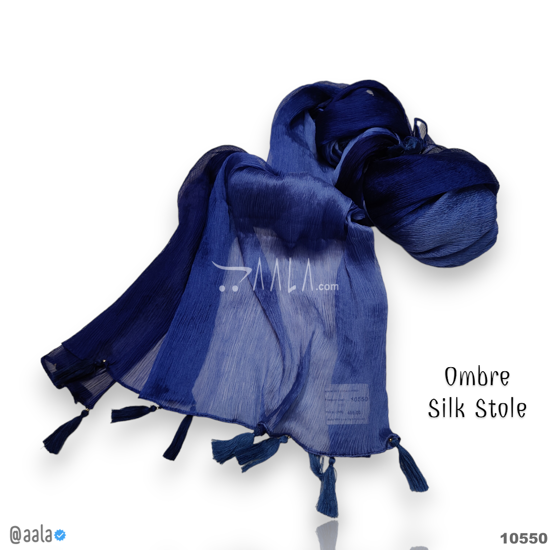 Ombre Silk Blend Dupatta-20-Inches ASSORTED 2.25-Metres #10550
