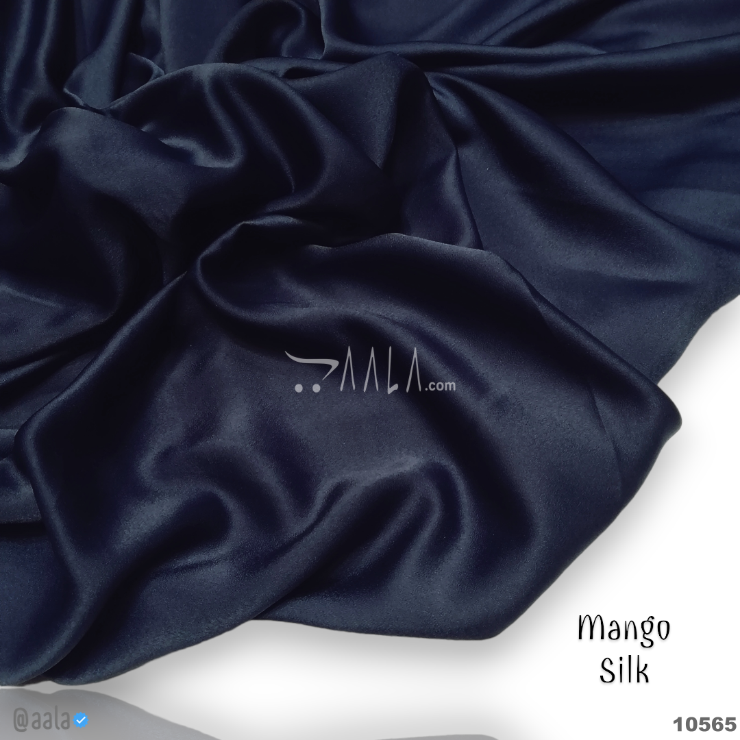 Mango Silk Blend 58-Inches BLUE Per-Metre #10565