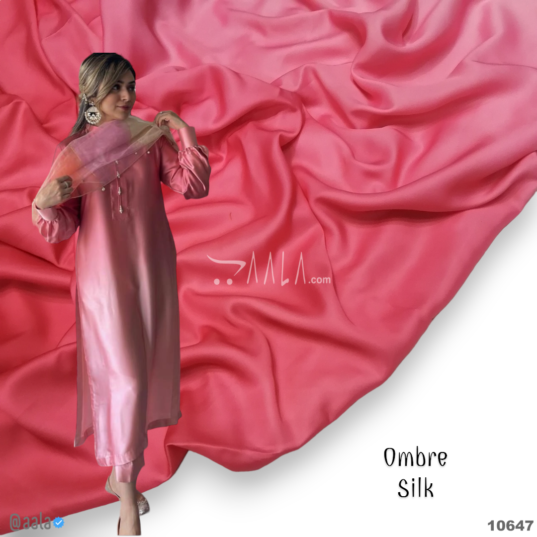 
Ombre Silk Poly-ester 44-Inches ASSORTED Per-Metre #
10647