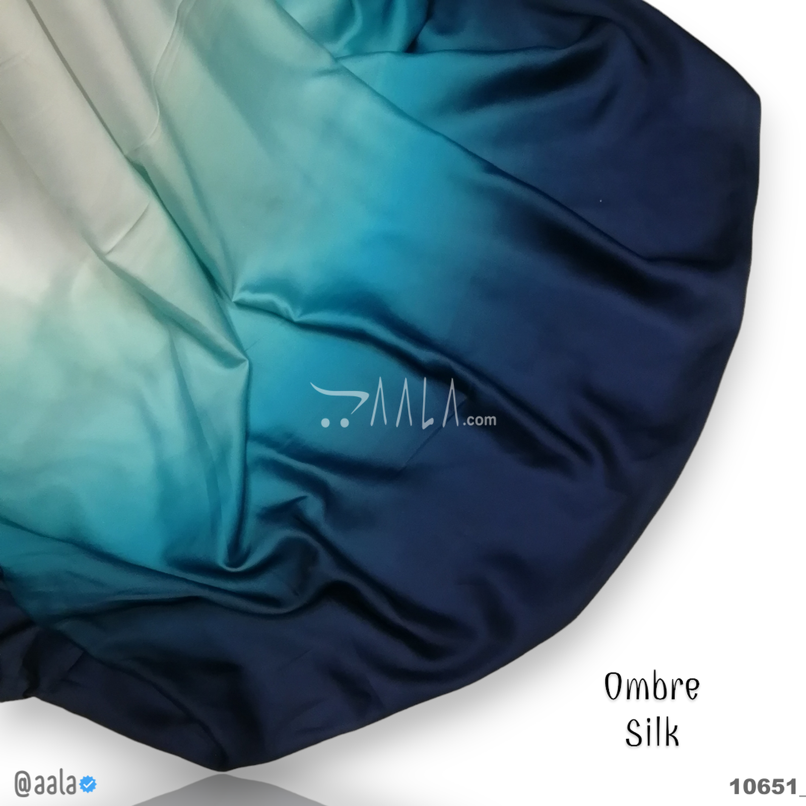 Ombre Silk Poly-ester 44-Inches ASSORTED Per-Metre #10651