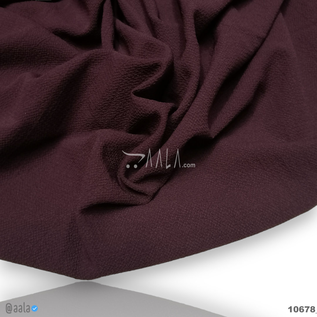 Vienna Double-Georgette Blend 58-Inches PURPLE Per-Metre 