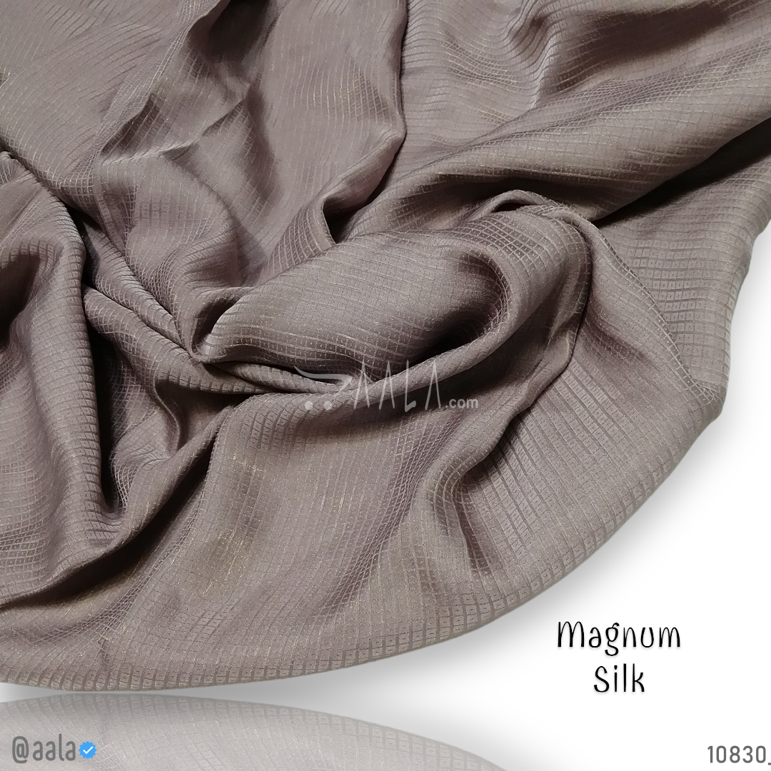 Magnum Silk Poly-ester 44-Inches CARROT Per-Metre #10830