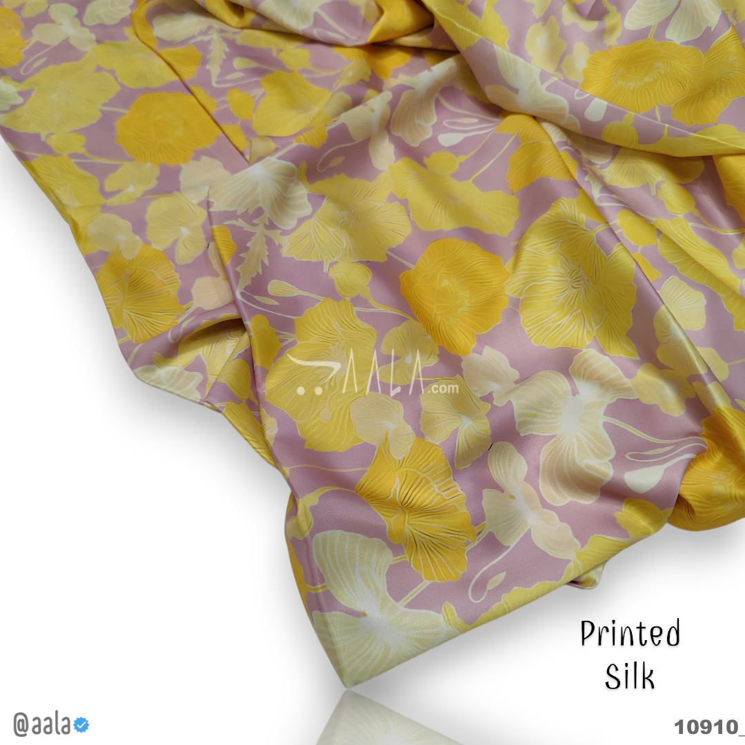 Printed Silk Blend 44-Inches PRINTED Per-Metre #10910