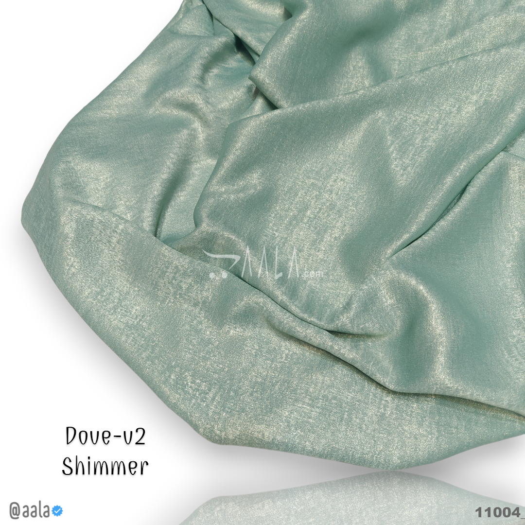 Dove-Shimmer-V2 Velvet Blend 58-Inches GREEN Per-Metre #11004