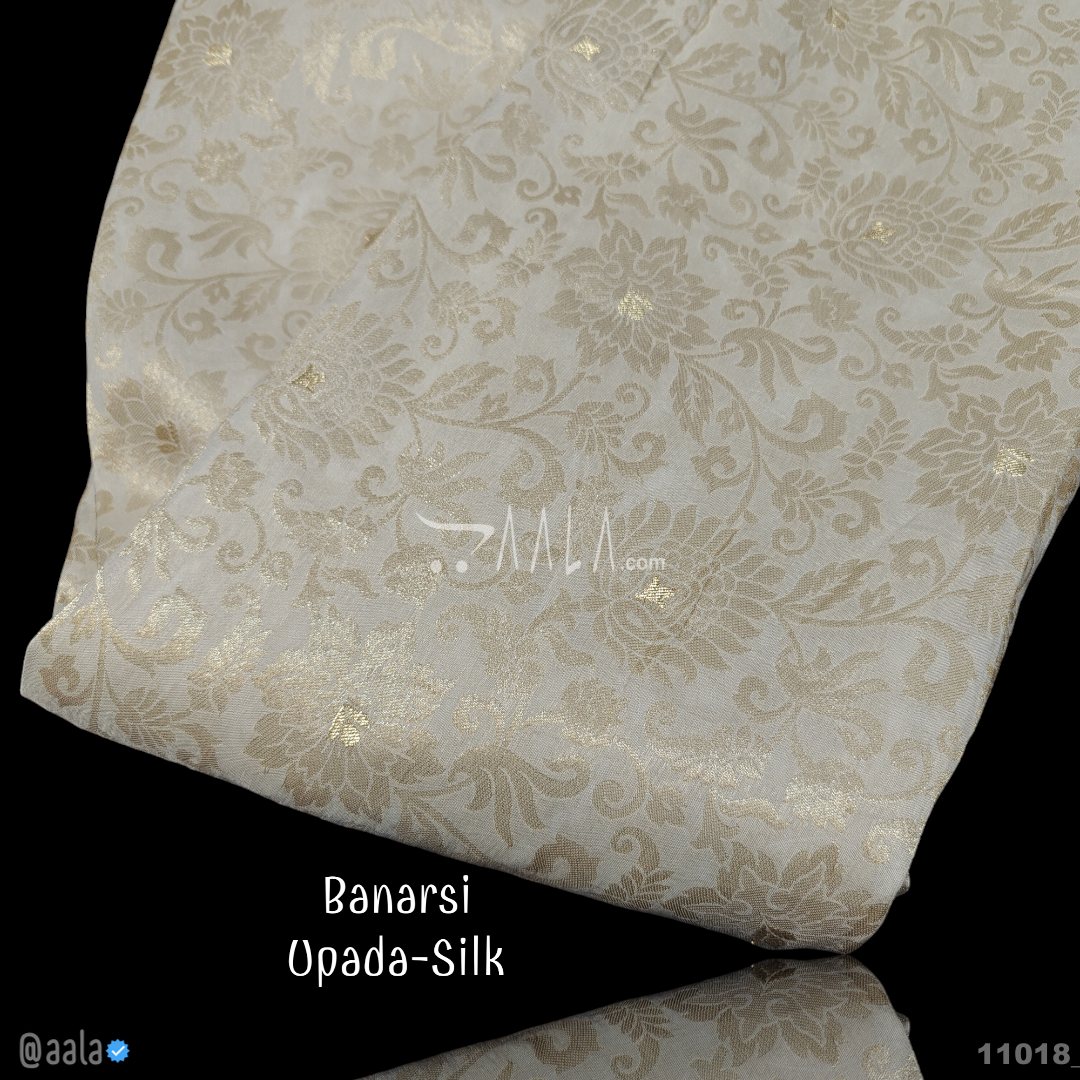 Banarsi-Upada Silk Viscose 44-Inches DYEABLE Per-Metre #11018