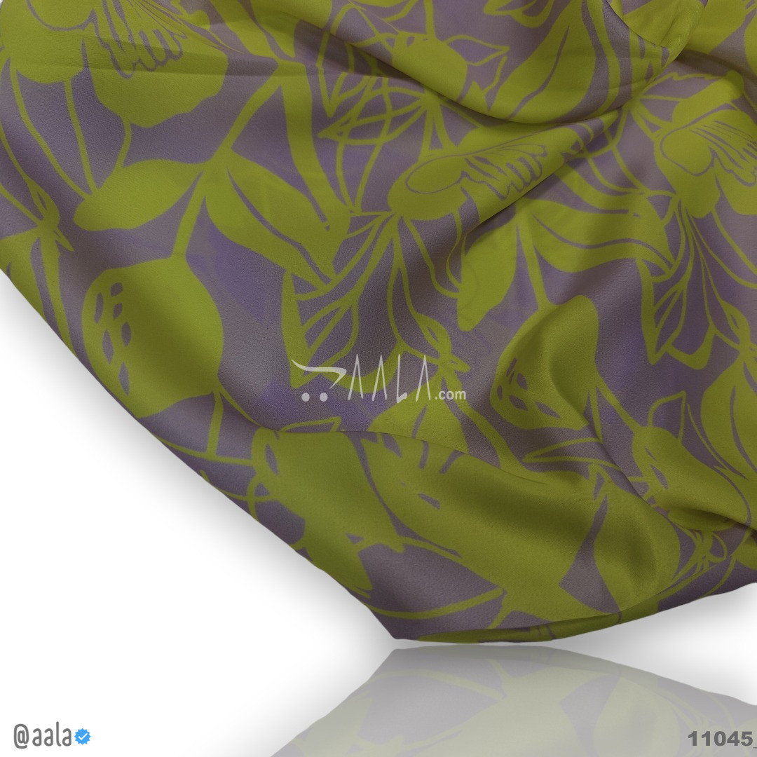 Printed Silk Blend 44-Inches PRINTED Per-Metre 