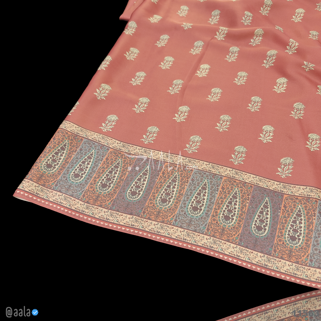 Printed Silk Blend 44-Inches PRINTED Per-Pc 