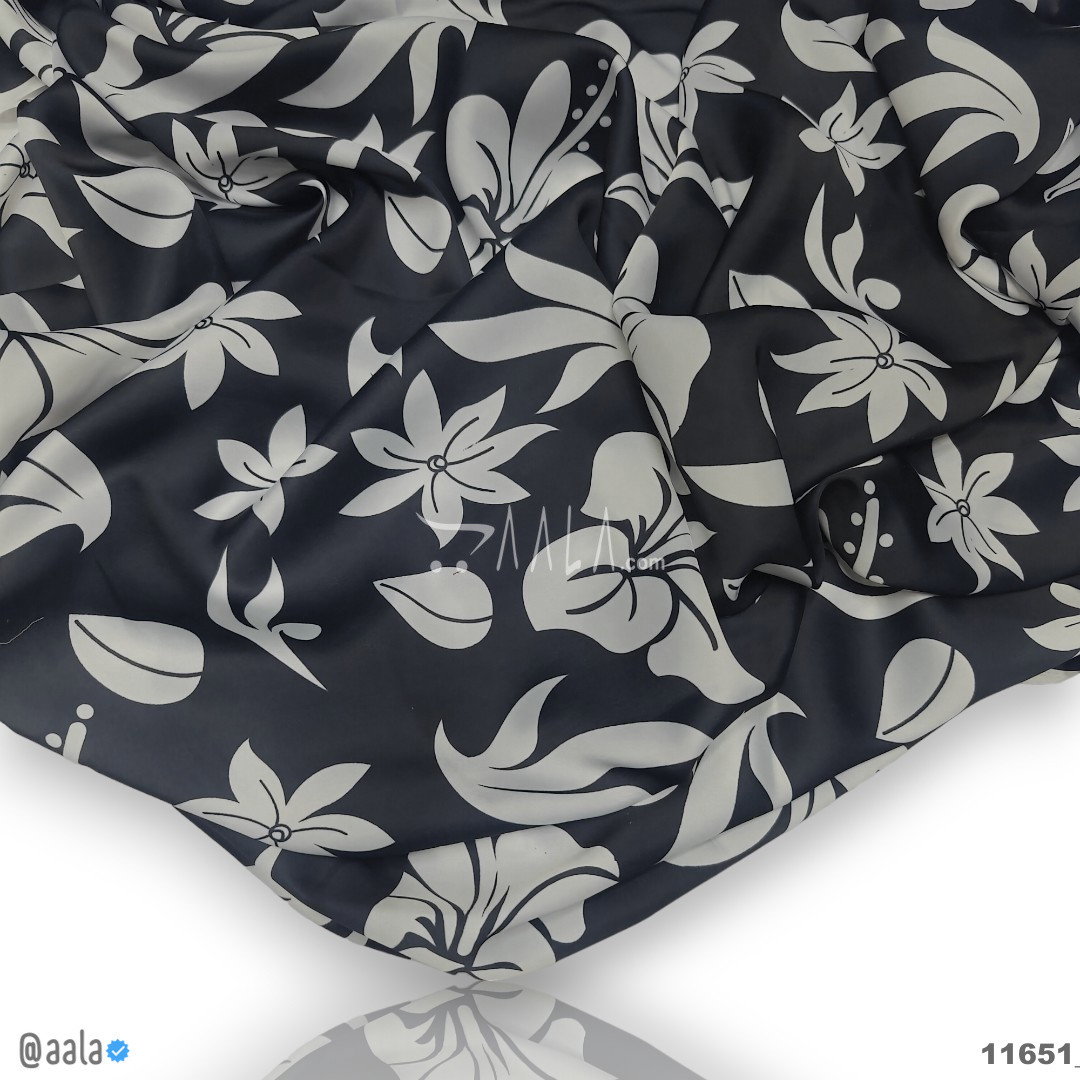 Printed Silk Blend 44-Inches PRINTED Per-Metre 