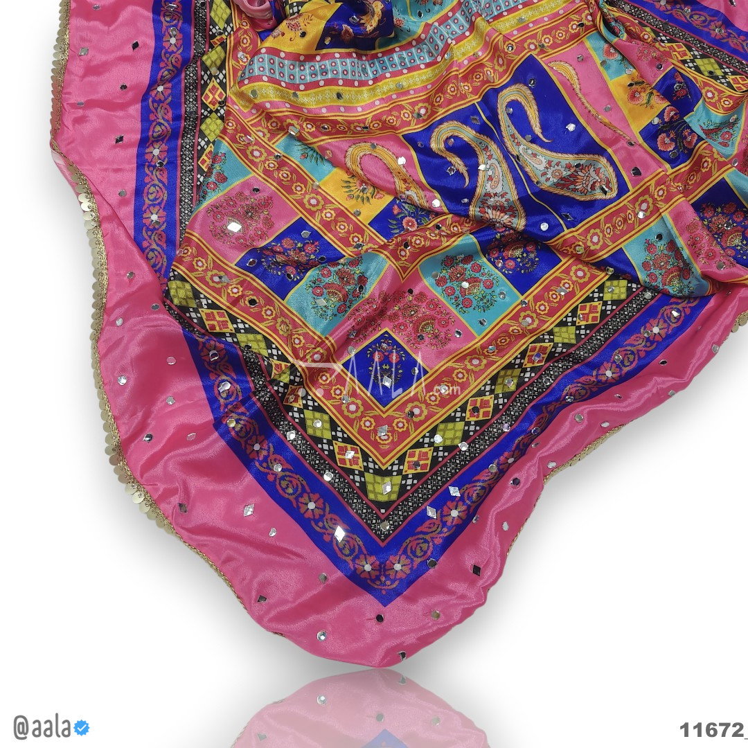 Pakistani Chinon Blend Dupatta-36-Inches PRINTED 2.25-Metres 