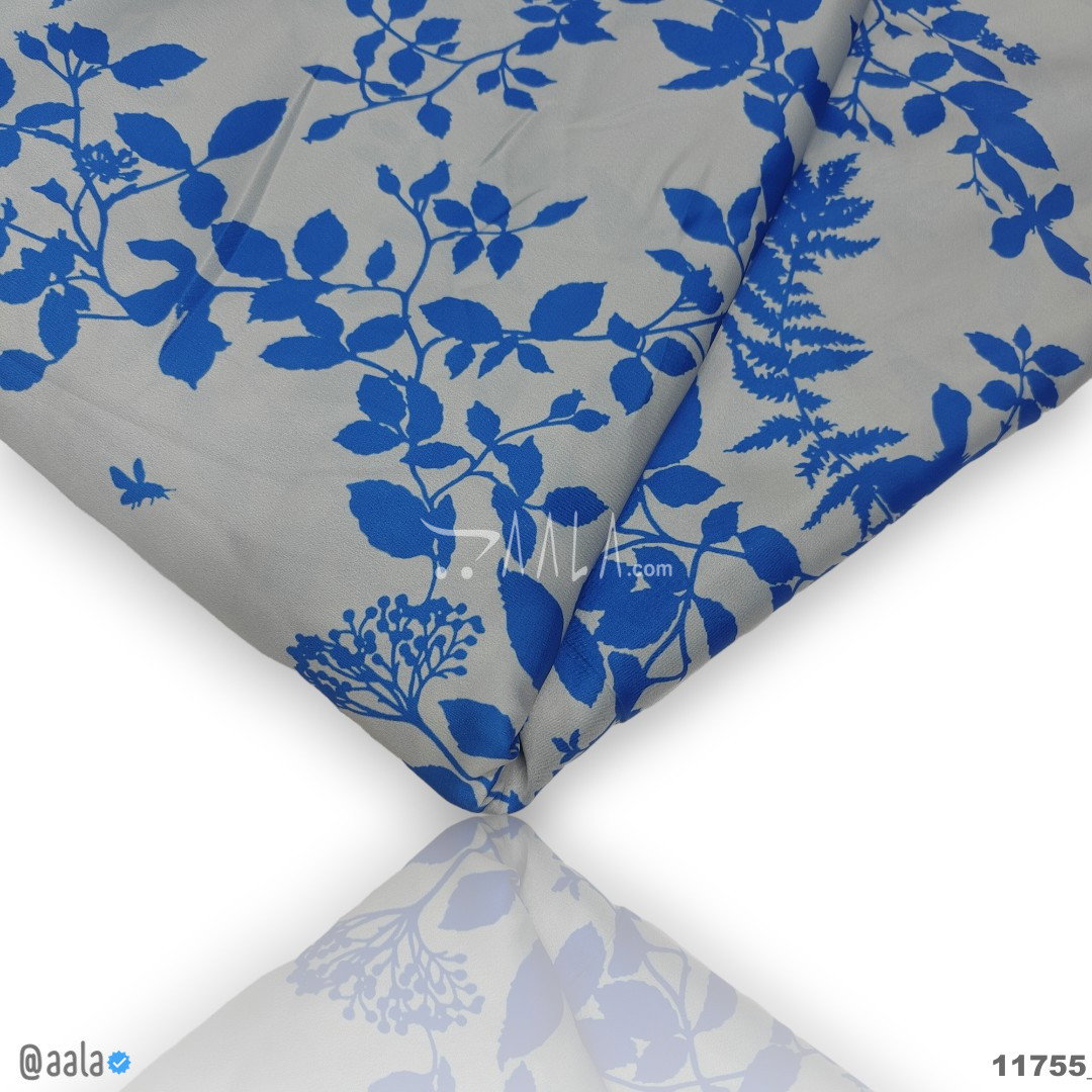Printed Silk Blend 44-Inches PRINTED Per-Metre 