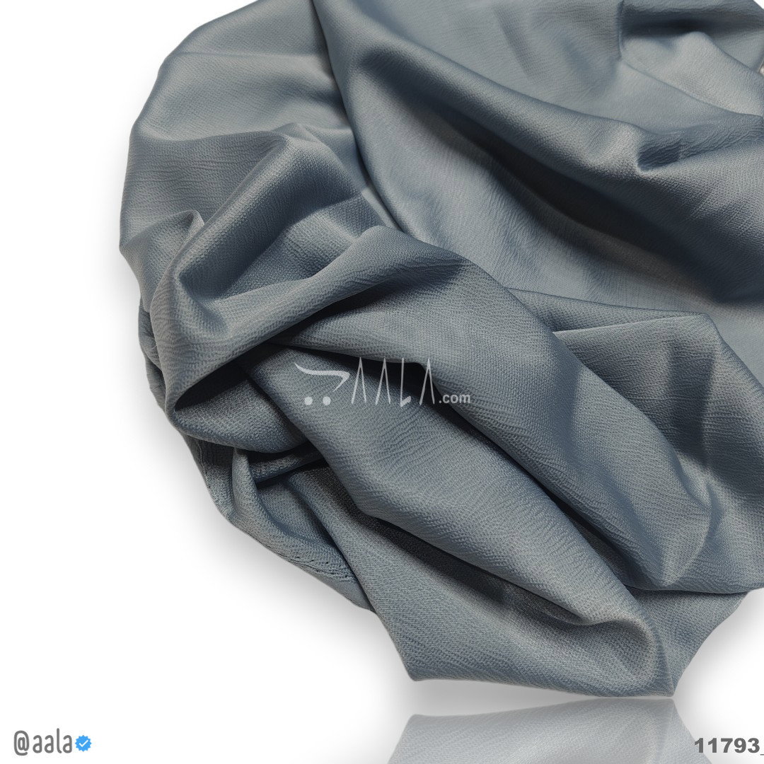 Adana Silk Blend 58-Inches GREY Per-Metre 
