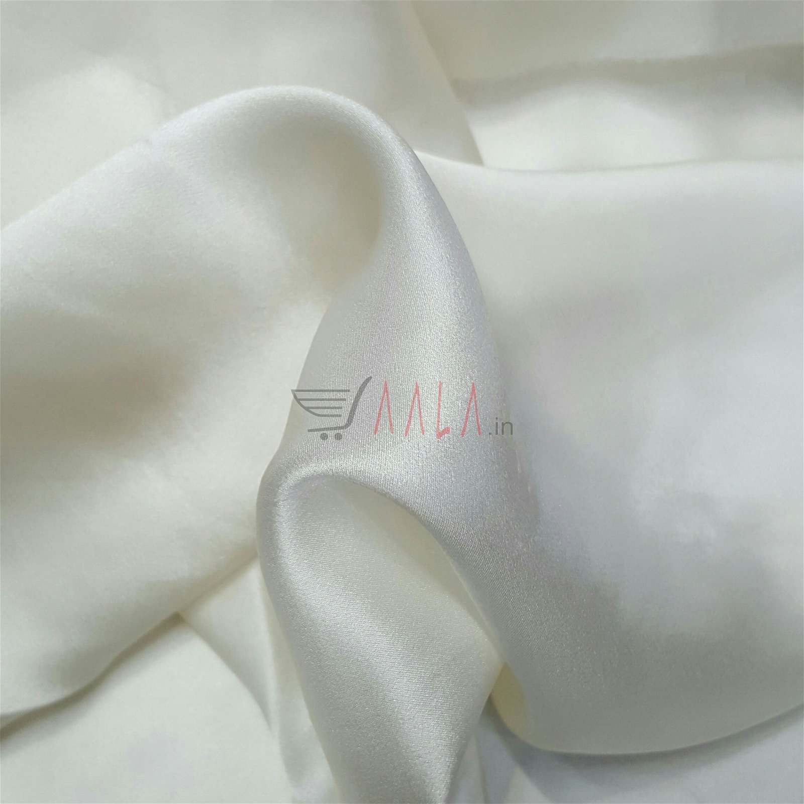 Pure Satin Silk 100 Grams 44 Inches Dyeable Per Metre #117