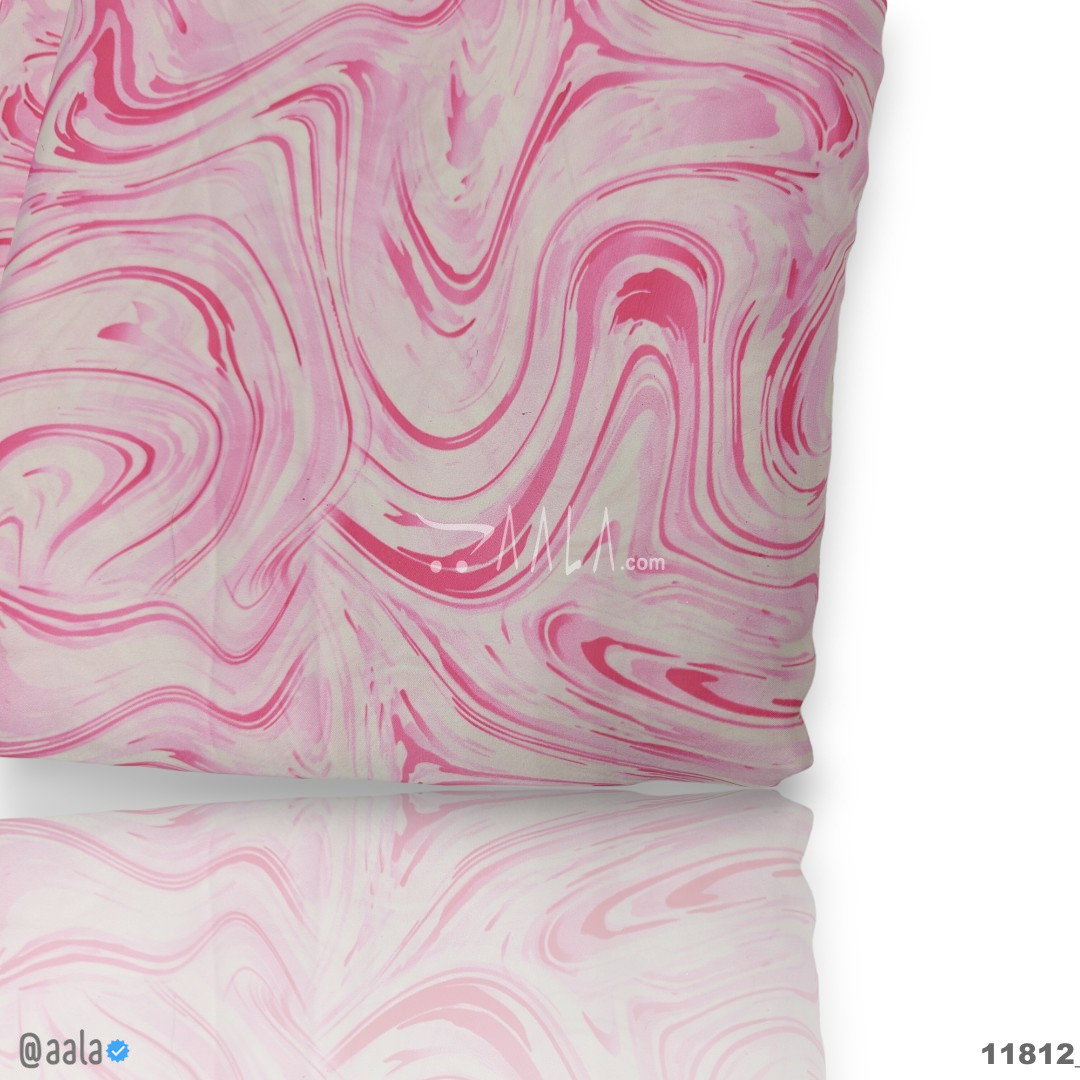 Printed Silk Blend 44-Inches PRINTED Per-Metre 