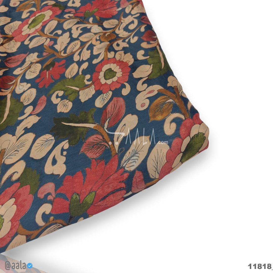 Printed Silk Blend 44-Inches PRINTED Per-Metre 