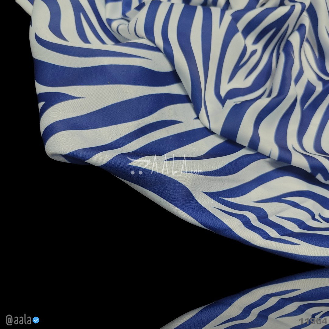 Printed Silk Blend 44-Inches PRINTED Per-Metre 