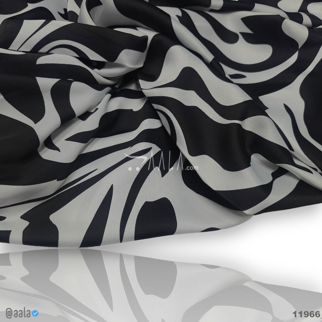 Printed Silk Blend 44-Inches PRINTED Per-Metre 