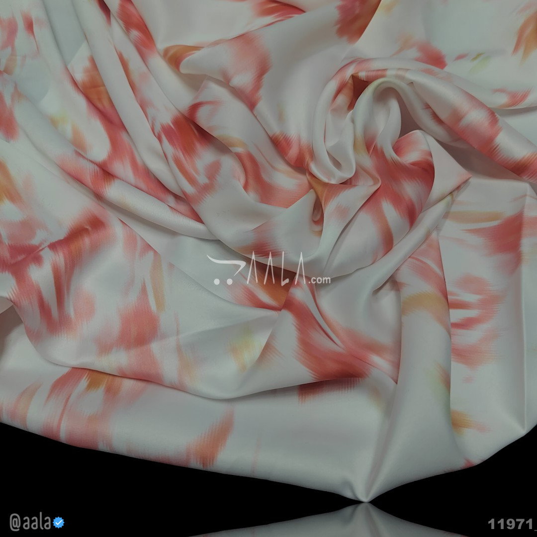 Printed Silk Blend 44-Inches PRINTED Per-Metre 