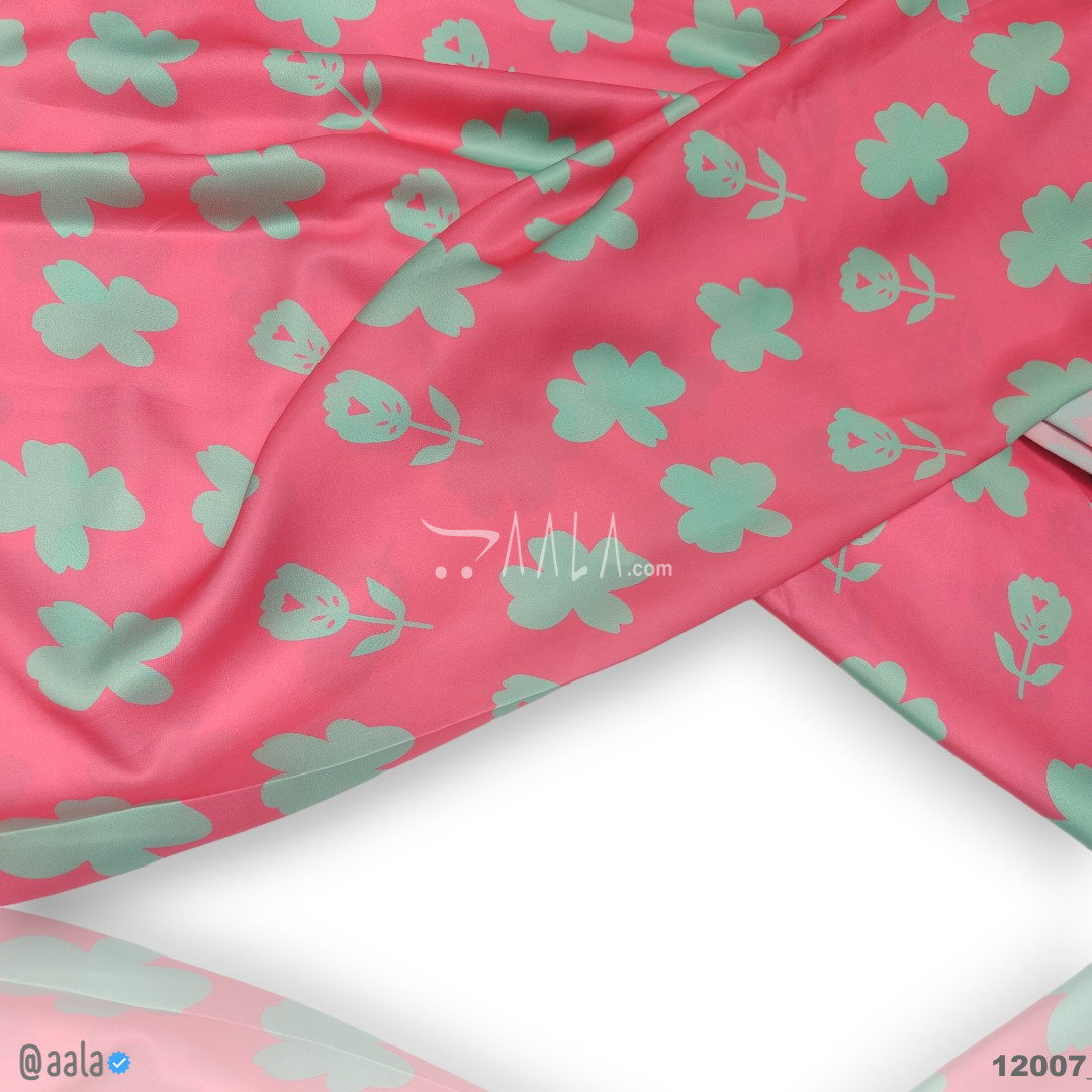 Printed Silk Blend 44-Inches PRINTED Per-Metre 