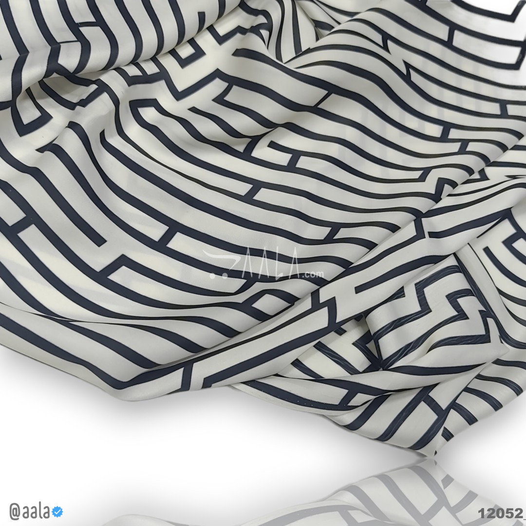 Printed Silk Blend 44-Inches PRINTED Per-Metre 